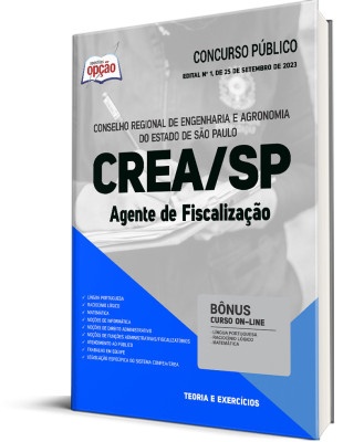 Apostila CREA SP 2023 Agente de Fiscalização