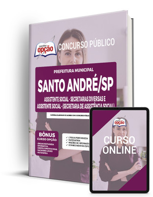 Apostila Prefeitura de Santo André - SP 2023 - Assistente Social - Secretarias Diversas e Assistente Social (Secretaria de Assistência Social)