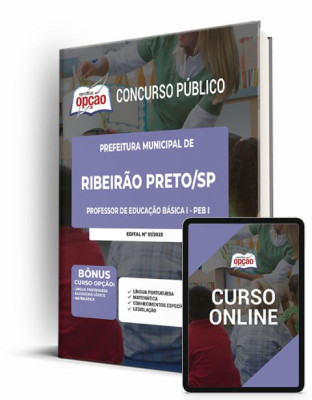 Apostila Prefeitura de Ribeirão Preto - SP 2023 - Professor de Educação Básica I - PEB I