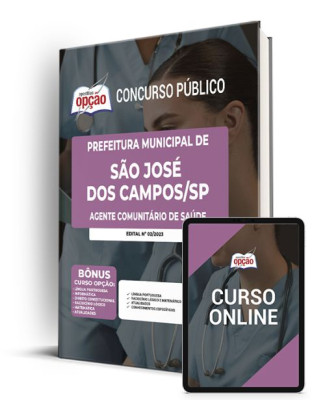 Apostila Prefeitura de São José dos Campos - SP 2023 - Agente Comunitário de Saúde