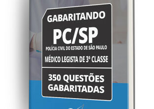 Caderno PC-SP - MÃ©dico Legista de 3Âª Classe - 350 QuestÃµes Gabaritadas