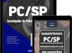 Combo Digital PC-SP - Investigador de Polcia de 3 Classe