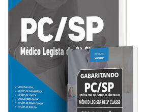 Combo Impresso PC-SP - Médico Legista de 3ª Classe