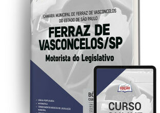 Apostila Câmara de Ferraz de Vasconcelos - SP 2023 - Motorista do Legislativo