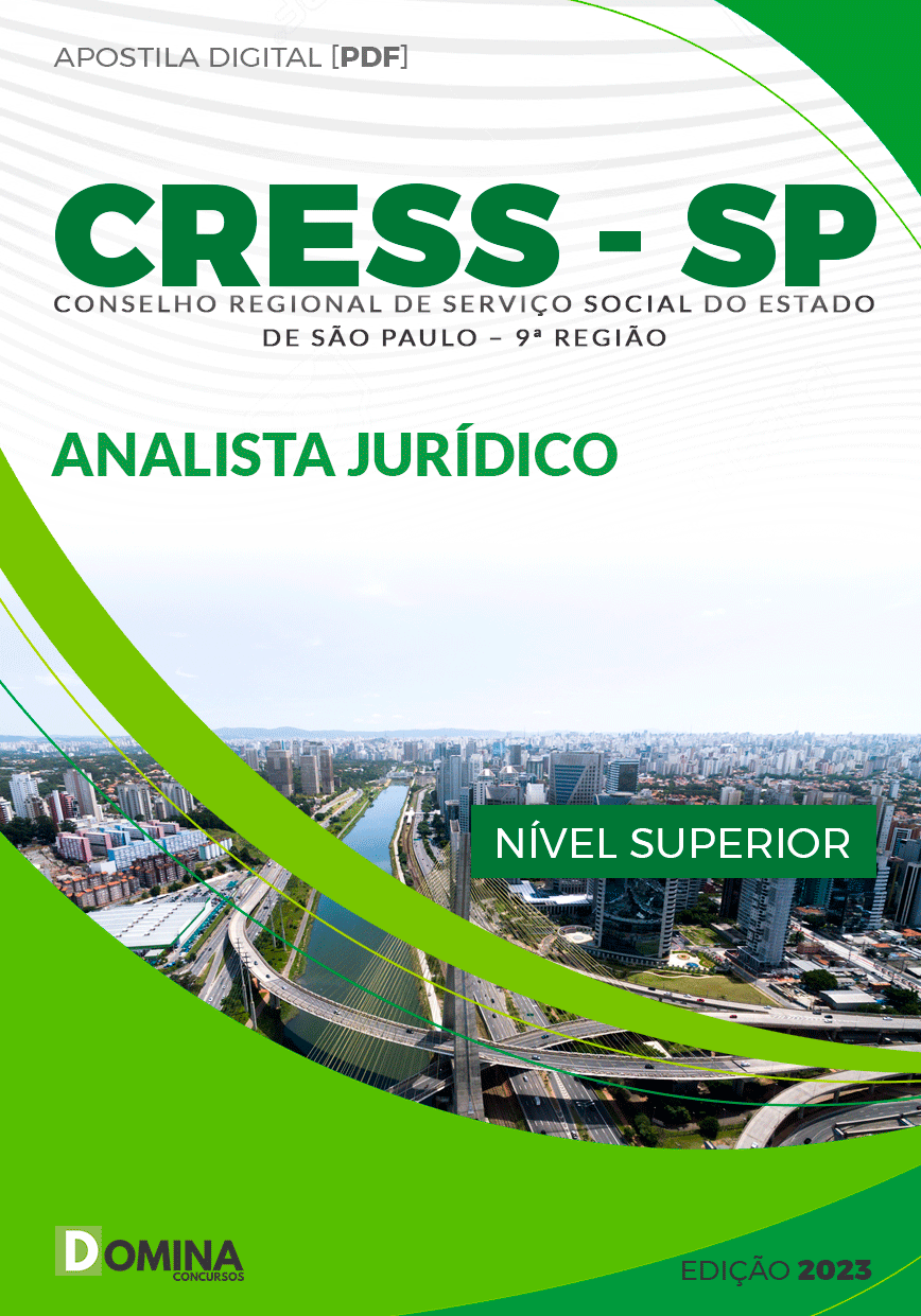 Apostila Concurso CRESS SP 2024 Analista Jurídico