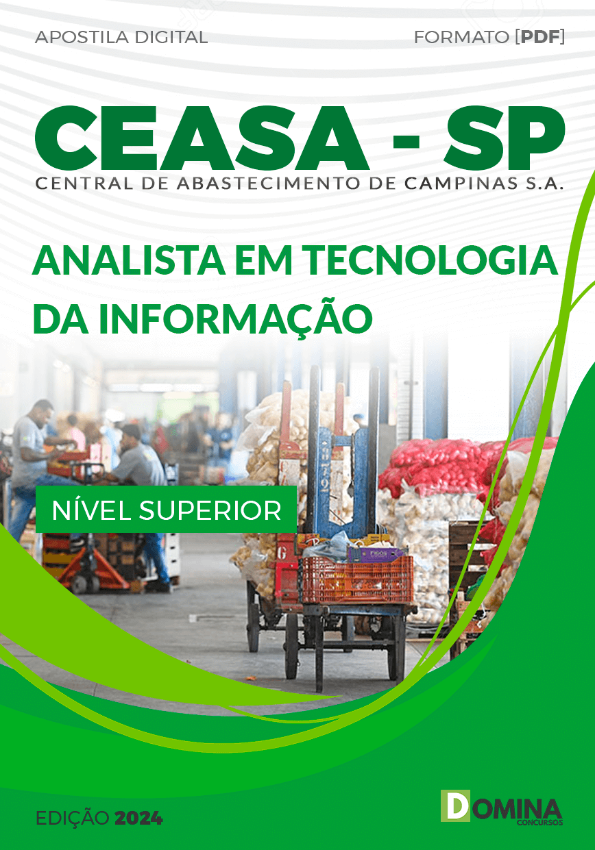 CEASA Campinas SP 2024 Analista Tecnologia da Informação