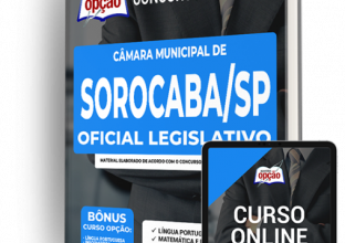 Apostila Câmara de Sorocaba – SP – Oficial Legislativo