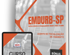 Apostila EMDURB-SP 2024 - Agente de Fiscalização de Trânsito
