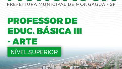 Apostila Prefeitura Mongaguá SP 2024 Professor de Arte