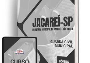 Apostila Prefeitura de Jacareí – SP 2024 – Guarda Civil Municipal