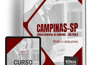 Apostila Câmara de Campinas – SP 2024: Preparação para o Cargo de Técnico Legislativo