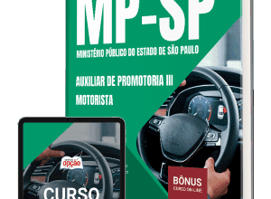 Apostila MP-SP 2025: Auxiliar de Promotoria III e Motorista – Preparação Completa