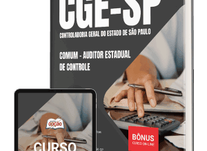 Apostila CGE-SP 2025: Preparação para Auditor Estadual de Controle – Comum