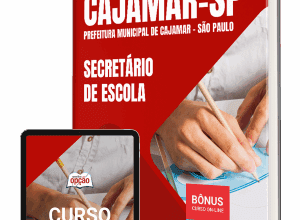 Apostila Prefeitura de Cajamar – SP 2025: Guia para Secretário de Escola Apostila Prefeitura de Cajamar – SP 2025: Guia para Secretário de Escola