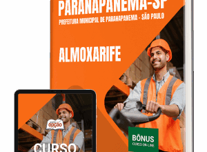 Apostila Oficial 2025: Cargo de Almoxarife – Prefeitura de Paranapanema-SP