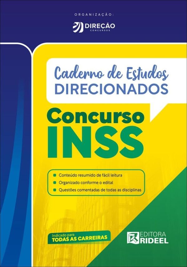 Caderno de Estudos Direcionados para Concurso INSS | Aprimore sua preparação e conquiste a vaga desejada - Imagem 2