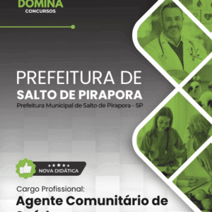 Apostila Agente Comunitário de Saúde Salto de Pirapora SP 2025