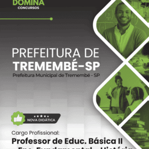Apostila Profissional para Professores de História – Tremembé SP 2025 Apostila Profissional para Professores de História – Tremembé SP 2025