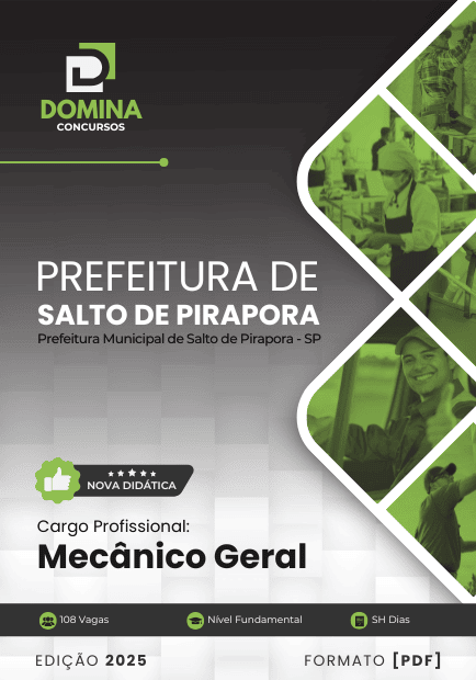 Apostila Mecânico Salto de Pirapora SP 2025