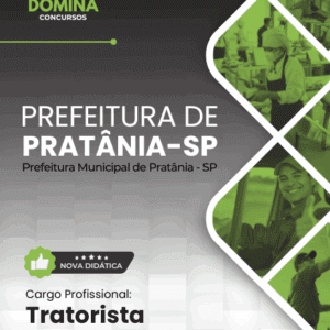 Apostila Tratorista Pratânia SP 2025