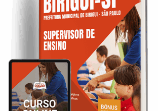 Apostila Prefeitura de Birigui – SP 2025: Supervisor de Ensino – Guia Completo