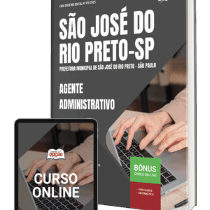 Apostila Profissional para Agente Administrativo - Prefeitura de São José do Rio Preto 2025