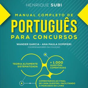 Manual Completo de Português para Concursos 2024 | 4ª Edição – Guia Essencial para Aprovação