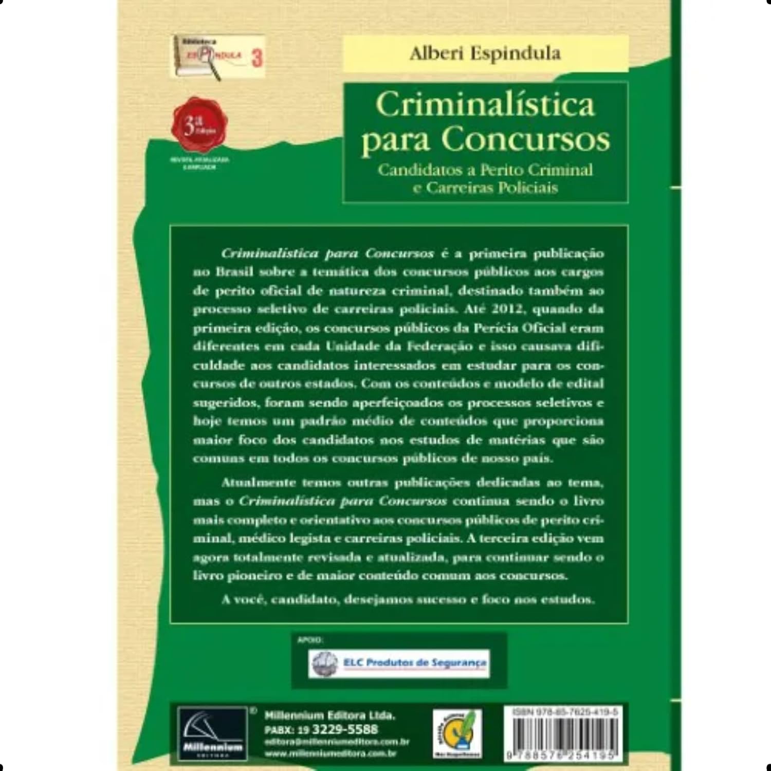 Criminalística para Concursos 3ª Edição: Aprenda de Forma Completa e Atualizada para Conquistar Sua Aprovação - Imagem 2