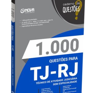 Livro de 1000 Questões Gabaritadas para o Técnico de Atividade Judiciária do TJ-RJ | Prepare-se com o Melhor Guia de Estudo