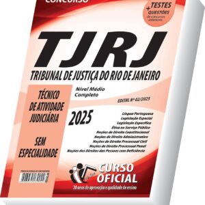 Apostila TJ RJ para Técnico de Atividade Judiciária — Guia Completo para Aprovação e Carreira de Sucesso