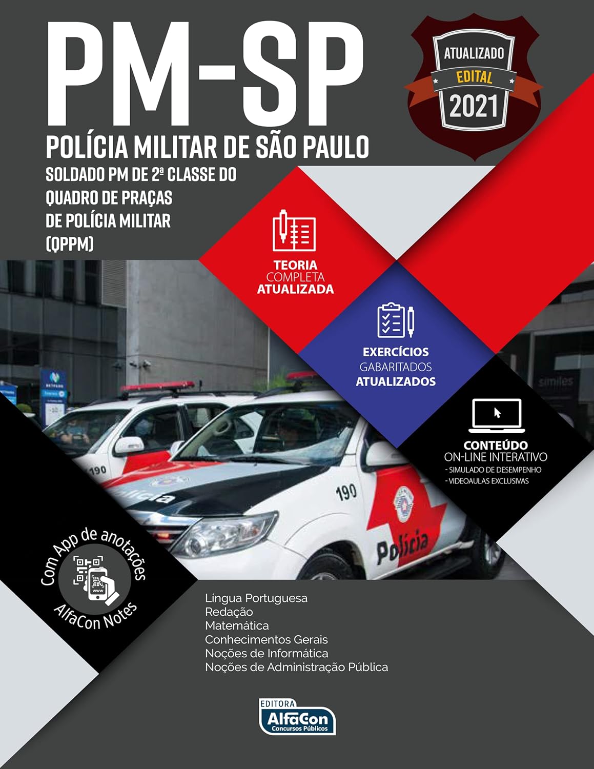 Concurso Soldado PM SP 2021 - Prepare-se para a Carreira na Polícia Militar de São Paulo de 2ª Classe