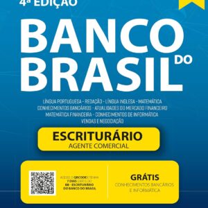 Apostila Completa para Concurso Banco do Brasil (BB) – Escriturário e Agente Comercial 2022 | Guia de Estudo Otimizado