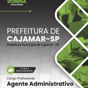 Apostila Completa para Agente Administrativo – Concurso Cajamar SP 2026