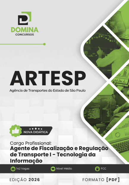 Apostila Agente de Fiscalização de Transporte TI ARTESP 2026