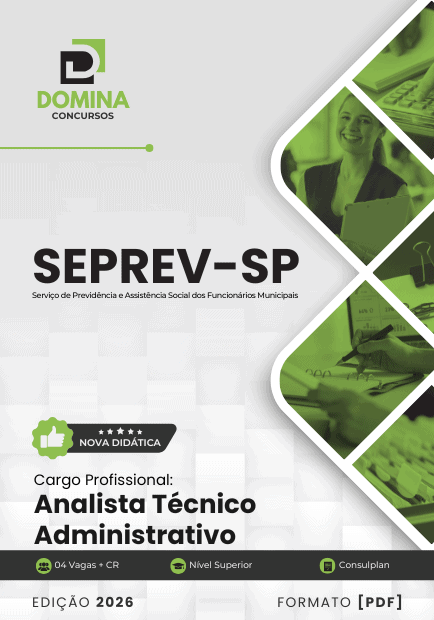 Apostila Analista Técnico Administrativo Seprev SP 2026