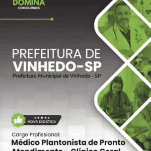 Apostila Médico Plantonista: Pronto Atendimento Vinhedo SP – Edição 2026