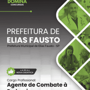 Apostila Profissional para Agente de Combate às Endemias – Elias Fausto SP 2026