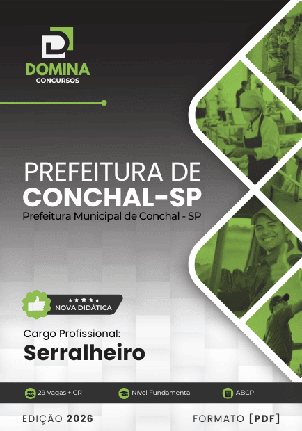 Apostila Serralheiro Conchal SP 2026