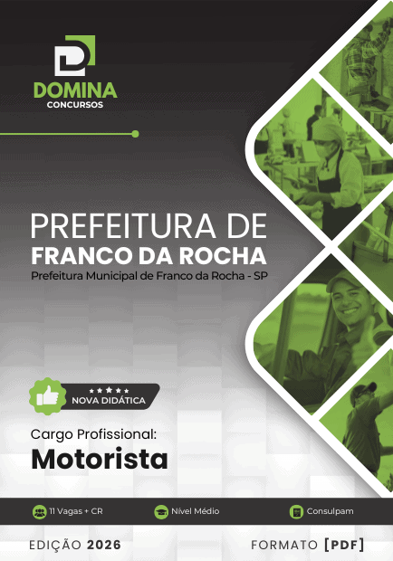 Apostila Motorista Franco da Rocha SP 2026