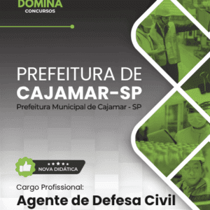 Apostila para Agente de Defesa Civil em Cajamar – SP: Preparação 2026