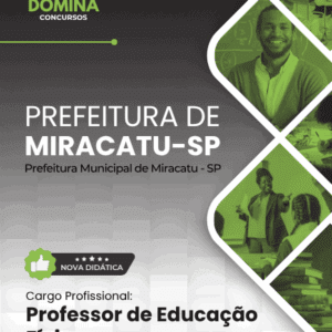 Apostila para Professores de Educação Física: Miracatu SP – Edição 2026
