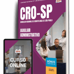Apostila CRO-SP 2025: Preparação Completa para o Cargo de Auxiliar Administrativo