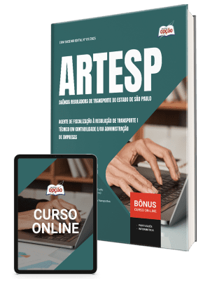 Apostila ARTESP 2025: Agente de Fiscalização em Transporte - Técnico em Contabilidade/Administração
