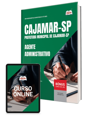 <strong>Apostila Prefeitura de Cajamar - SP 2025: Formação para Agente Administrativo</strong>