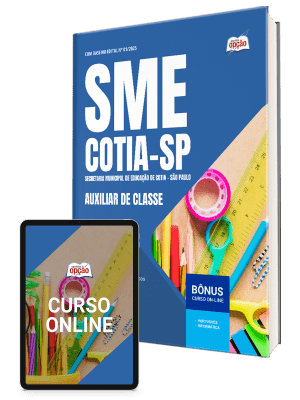 Apostila Prefeitura de Cotia - SP 2025: Preparação para Auxiliar de Classe