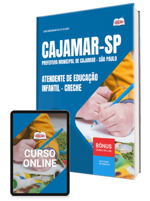 Apostila 2025: Atendente de Educação Infantil - Creche da Prefeitura de Cajamar/SP