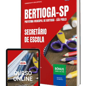 Apostila 2025: Secretário de Escola – Prefeitura de Bertioga, SP