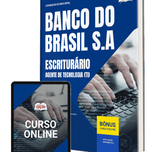 Apostila Banco do Brasil 2025: Escriturário e Agente de Tecnologia (TI)