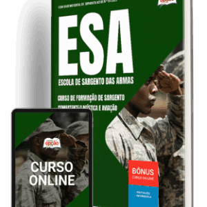 Apostila ESA 2025: Formação de Sargento em Combatente, Logística e Aviação