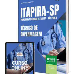 Apostila Prefeitura de Itapira – SP 2025: Curso Preparatório Técnico de Enfermagem